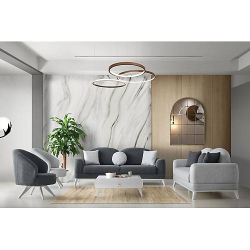 Ücretsiz Montaj Paffi Plus Koltuk Takımı (Sandıklı)
