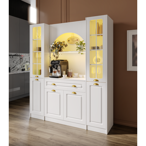 Armoni Gold Maxi Kahve K��esi Komple MDF