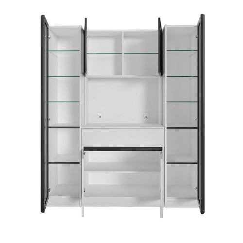 Moon Maxi Kahve K��esi Komple MDF LED Ayd�nlatmal� Mutfak Kahve Dolab�