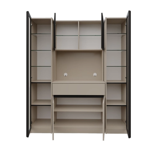 Lora Maxi Kum Beji Komple MDF LED Ayd�nlatmal� Kahve K��esi