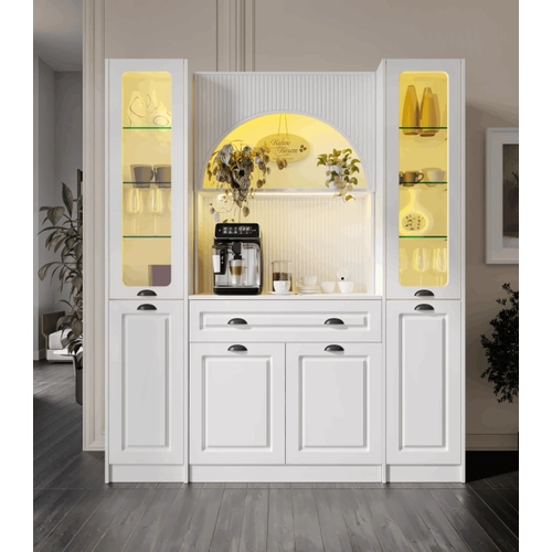 Armoni Black Maxi Kahve K��esi Komple MDF