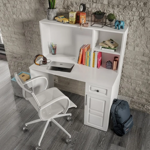 �cretsiz Montaj G�zde Komple MDF Beyaz Gen� Odas� Tak�m�