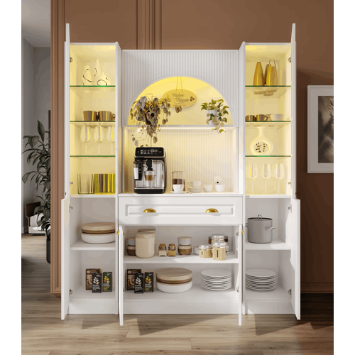 Armoni Gold Maxi Kahve K��esi Komple MDF