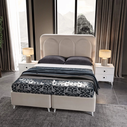 �cretsiz Montaj Oslo 6 Kapakl� Komple MDF Yatak Odas� Tak�m�