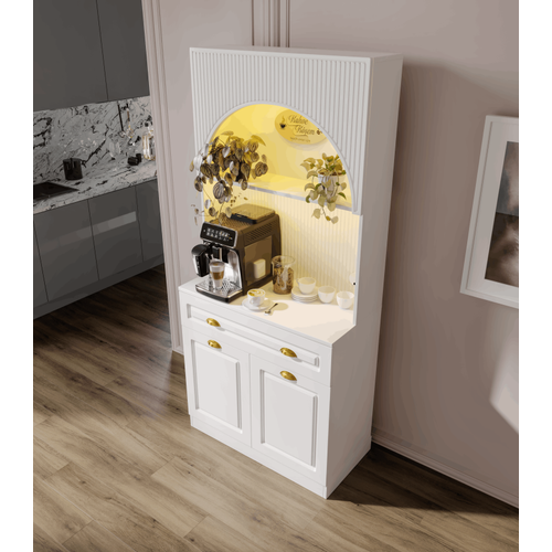 Armoni Gold Mini Kahve K��esi Komple MDF