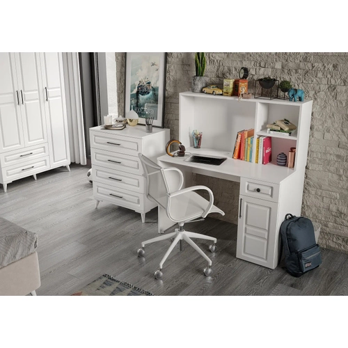 �cretsiz Montaj G�zde Komple MDF Beyaz Gen� Odas� Tak�m�