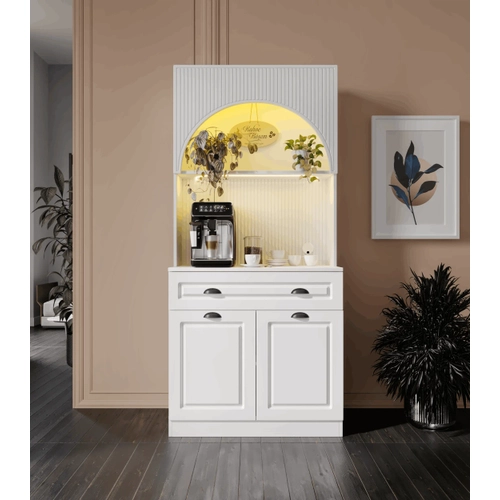 Armoni Black Mini Kahve K��esi Komple MDF