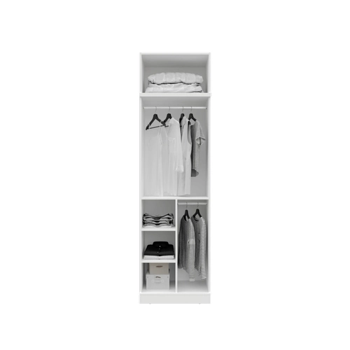 �cretsiz Montaj Milas Gold 2 Kapakl� Komple MDF Y�kl�kl� Gard�rop