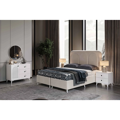 �cretsiz Montaj Oslo 6 Kapakl� Komple MDF Yatak Odas� Tak�m�