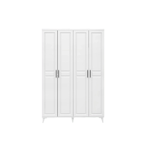 �cretsiz Montaj Sport 4 Kapakl� Komple MDF Gard�rop