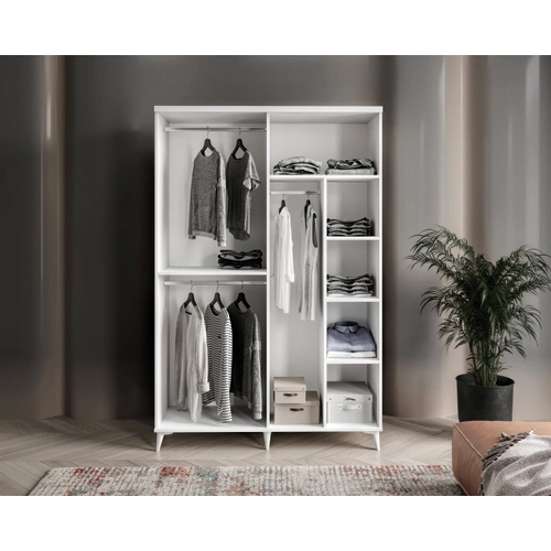 �cretsiz Montaj Sport 4 Kapakl� Komple MDF Gard�rop