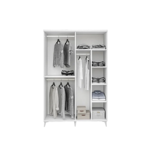 �cretsiz Montaj Sport 4 Kapakl� Komple MDF Gard�rop