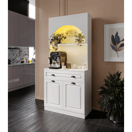 Armoni Black Mini Kahve K��esi Komple MDF