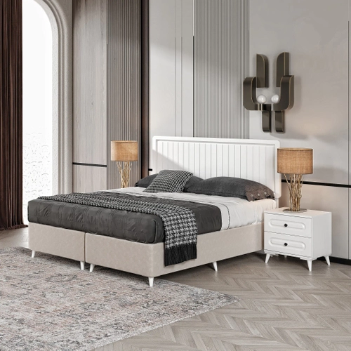 �cretsiz Montaj Roma 6 Kapakl� Komple MDF Yatak Odas� Tak�m�
