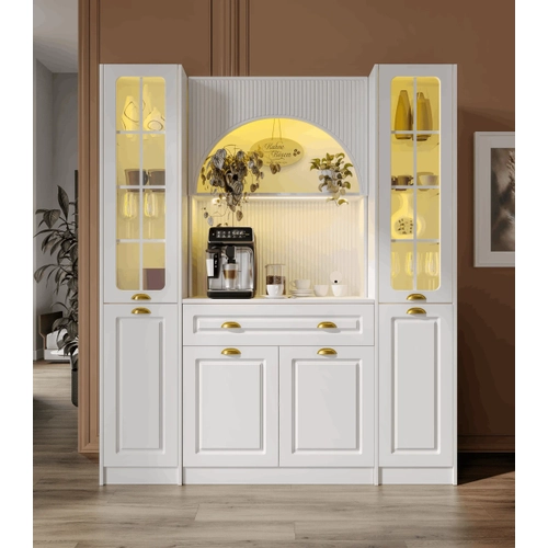 Armoni Gold Maxi Kahve K��esi Komple MDF