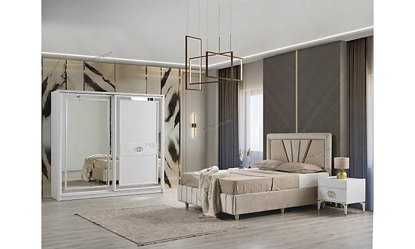Gamze Srgl Komple MDF Yatak Odas Takm