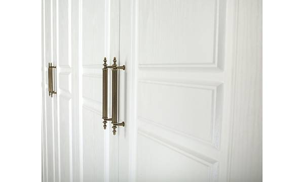 Sport 6 Kapakl  Komple MDF Atlantik am-Beyaz Gardrop