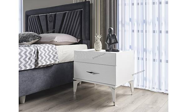 skdar 6 Kapakl Komple MDF Yatak Odas Takm