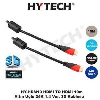 HYTECH HY-HDM10 HDMI TO HDMI 24K  DATA KABLO