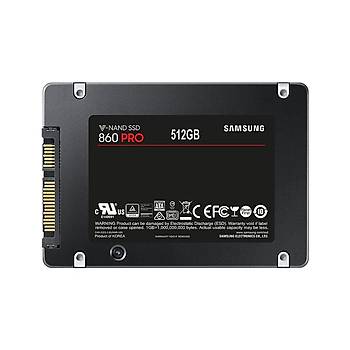 512GB SAMSUNG 860 560/530MB/s PRO MZ-76P512BW SSD