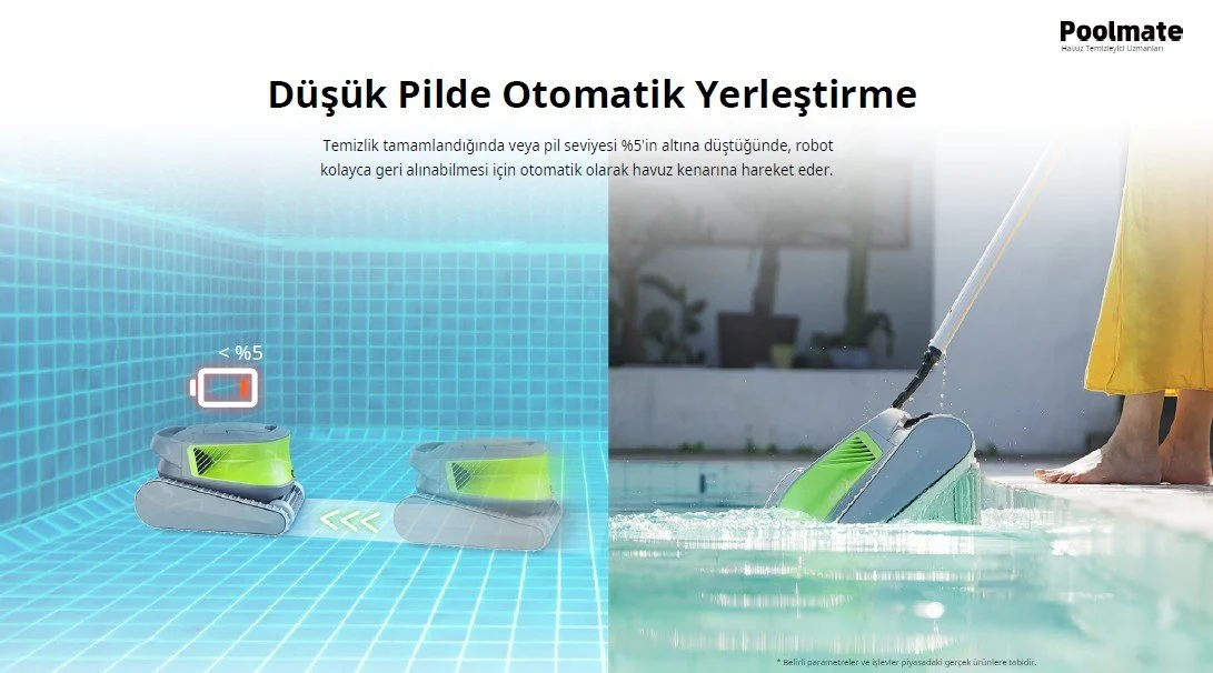 Chasing Poolmate otomatik park ve kolay eri�im
