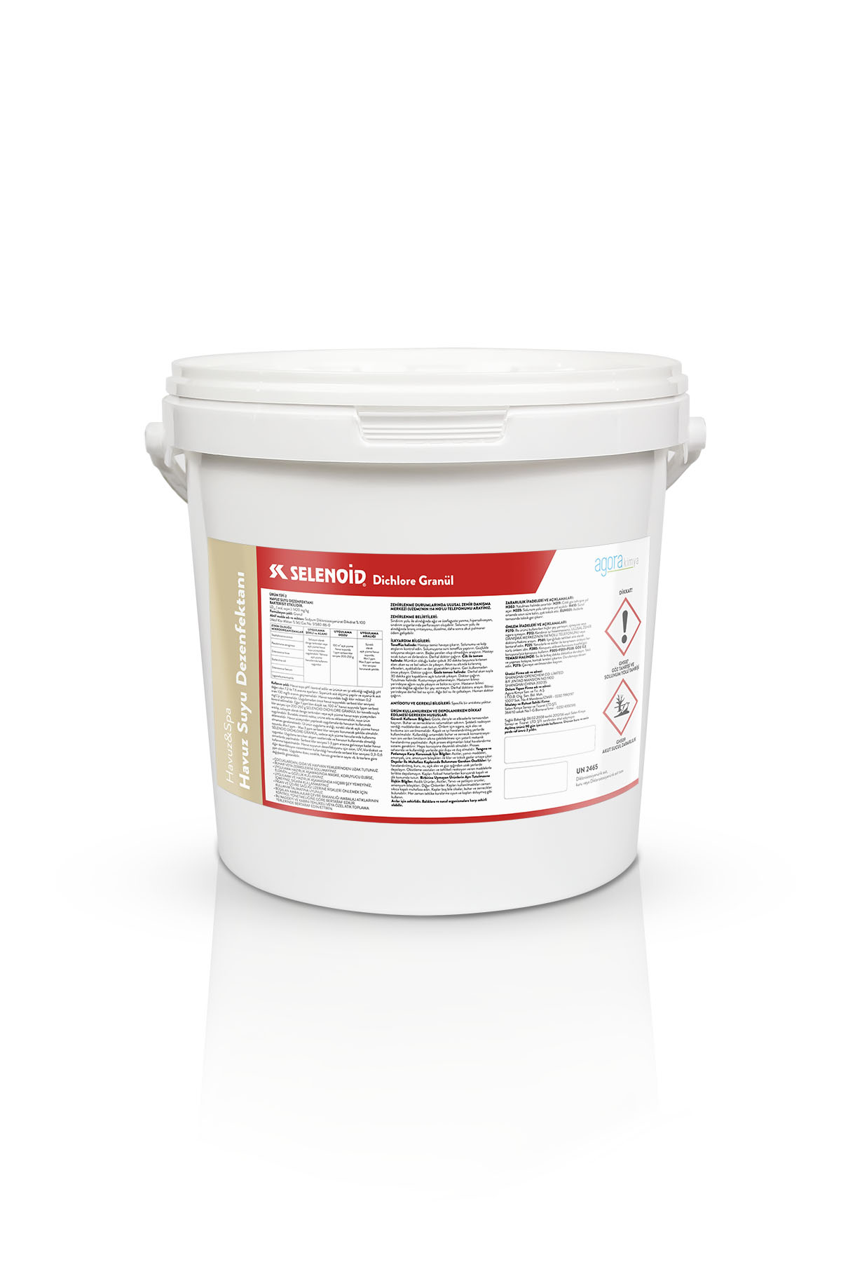 Selenoid Dichlore 56 havuz granül klor 50 kg