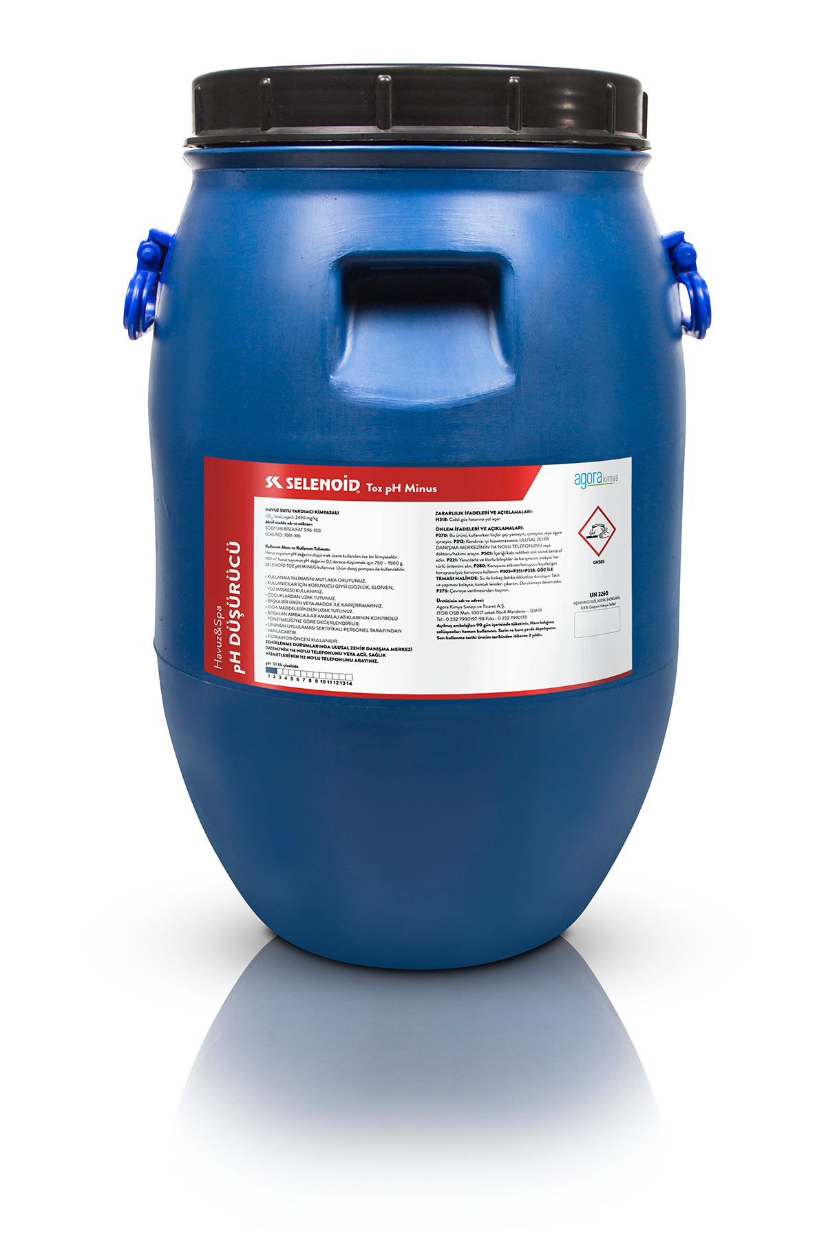 Selenoid toz pH düşürücü 10 kg