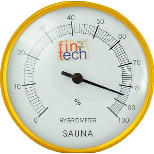 Neta Sauna Plastik Higrometre Fintech