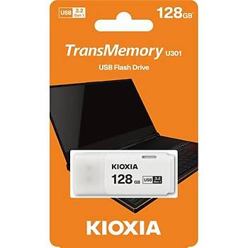 Kioxia U301 128GB USB3.2 GEN 1 LU301W128GG4 Beyaz