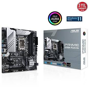 Asus PRIME Z690M-PLUS DDR4 S+V+GL 1700p