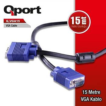 Qport Q-Vga15 15 Metre Vga Kablo