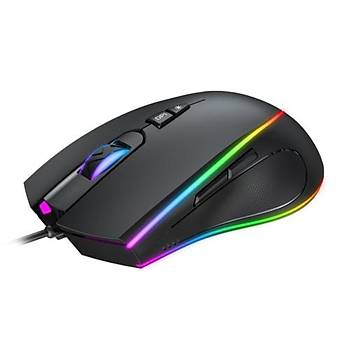 GameNote MS1017 Kablolu RGB Gaming Mouse Siyah