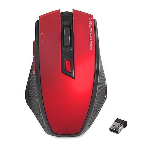Everest SMW-777 Kablosuz Optik Mouse Krmz