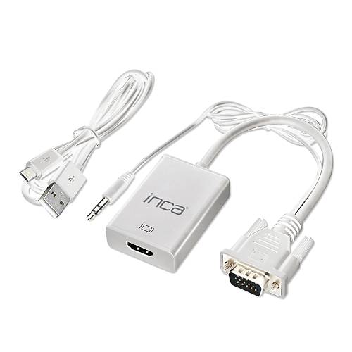 INCA IVTH-02 VGA>HDMI EVRC  USB+SES KABLOSU 