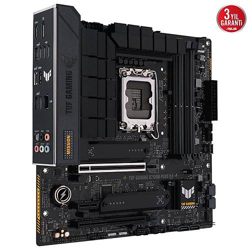 ASUS TUF GAMING B760M-PLUS D4 5333MHz HDMI DP M.2 mATX 1700p