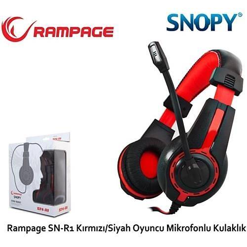 Snopy Rampage SN-R1 Oyuncu Kulaklýk Mikrofon