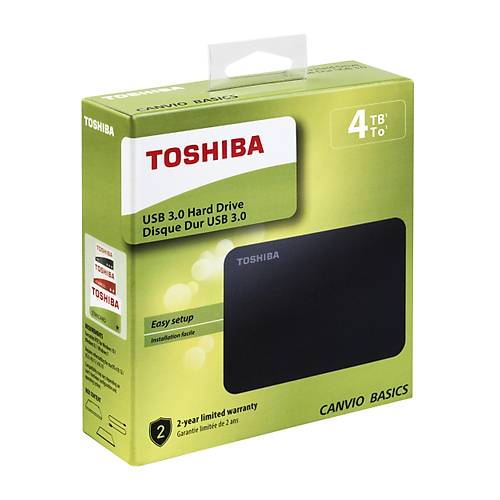 4TB Canvio Basics 2.5" USB3.0 TOSHIBA HDTB440EK3CA