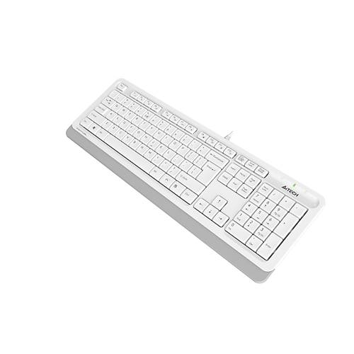 A4 TECH FK10 Q USB BEYAZ TR FN-MULTMEDYA KLAVYE