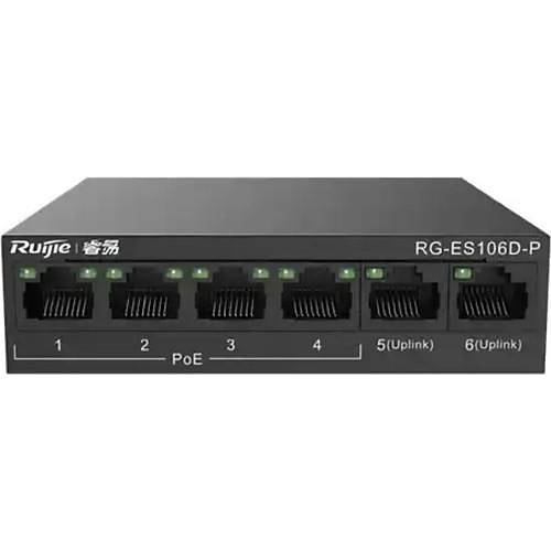 REYEE RG-ES106D-P 6 PORT 10/100 FAST TAK ALITIR