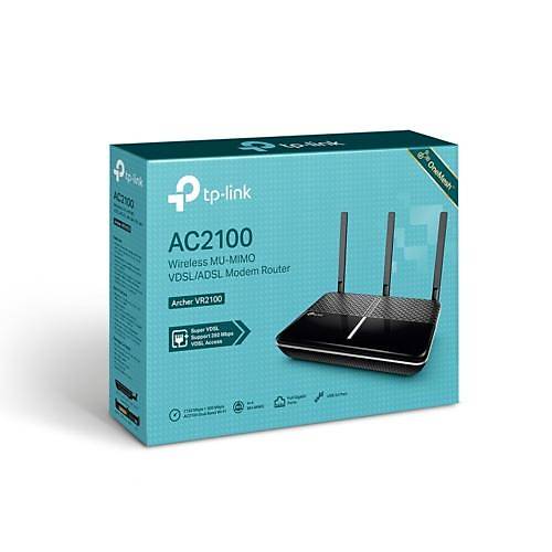 TP-Link Archer-VR2100 AC2100 Wi-Fi VDSL/ADSL Modem