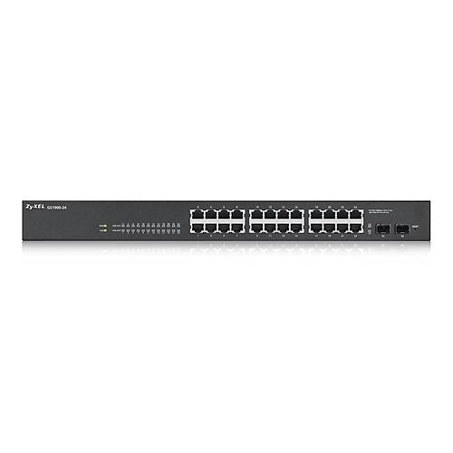 ZYXEL GS1900-24 24 PORT GIGABIT L2 Y�NET�LEB�L�R SWITCH 2xDUAL SFP 