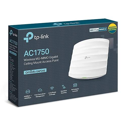 TP-LINK EAP245 AC1750 1PORT POE TAVAN TP ACCESS POINT