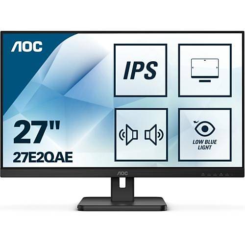 AOC 27 27E2QAE IPS MM Monitr 4ms Siyah