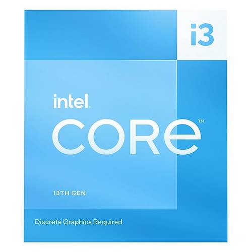 INTEL CORE 3-13100F 3.40GHz 12MB 1700p 13. NESIL 