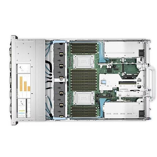 DELL POWEREDGE PER7525 PER7525_AMD 2x7282 2x8GB 1x600GB 2U