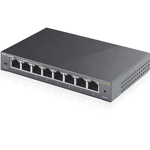 TP-LINK TL-SG108E 8PORT 10/100/1000 YNETLEMEZ SWITCH