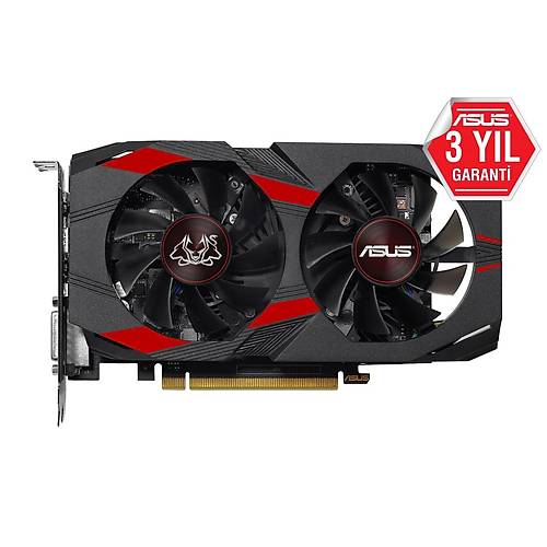 ASUS CERBERUS-GTX1050TI-O4G 4GB DDR5 HDMI DP DVI 128BT