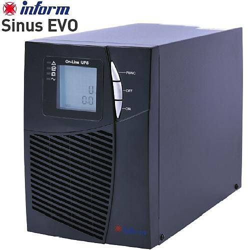 INFORM SINUS EVO 1KVA UPS  (2x 7AH) 5-12 dk