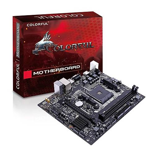 COLORFUL C.A320M-K PRO V14 DDR4 2666MHz HDMI mATX AMD AM4