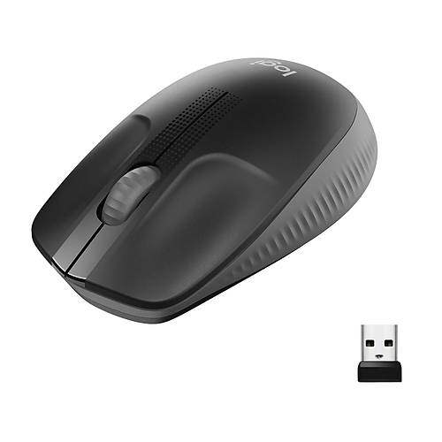 LOGITECH M190 BYK BOY KABLOSUZ SIYAH MOUSE 910-005905